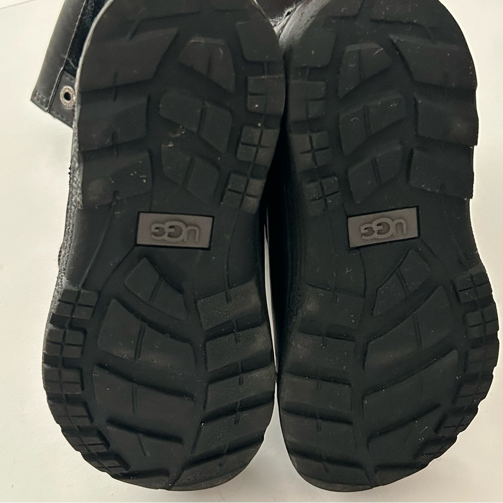 Boy’s Ugg Black Butte Rubber Suede Water resistance Snow Winter Boots size 12 - Picture 8 of 14